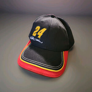 Vintage Jeff Gordon #24 Valvoline NASCAR Racing Strapback Hat. One Size Cap New